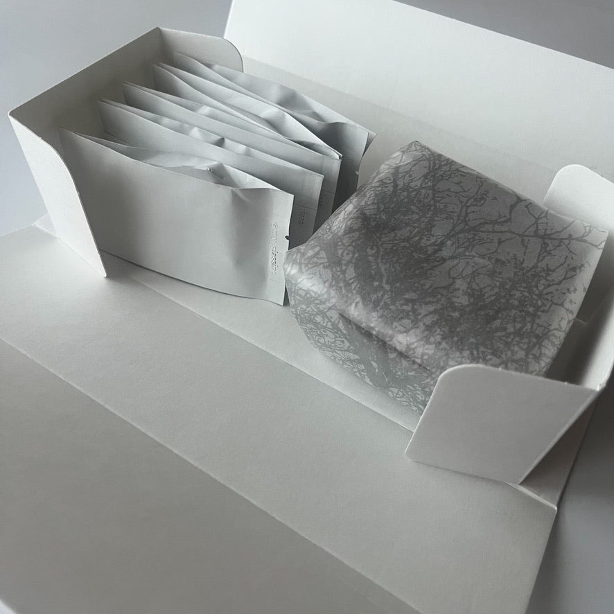 カップ(紙製スクエア型)&箱SET