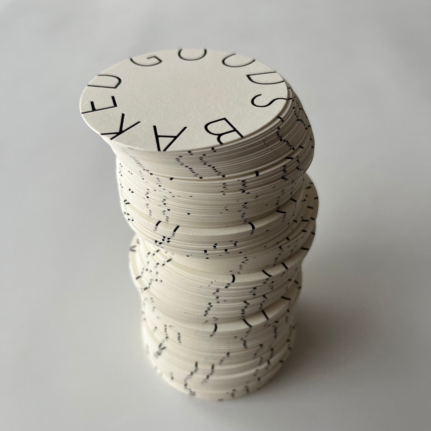 リバーシブルタグ兼台紙