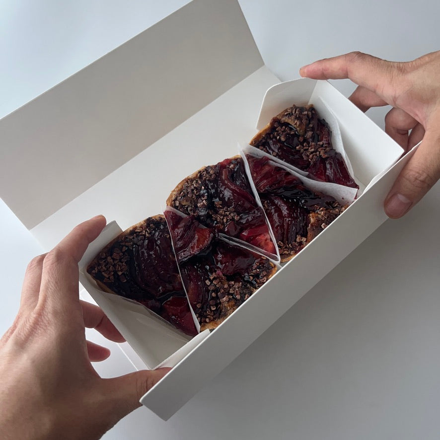 カップ（紙製スクエア型）＆箱SET