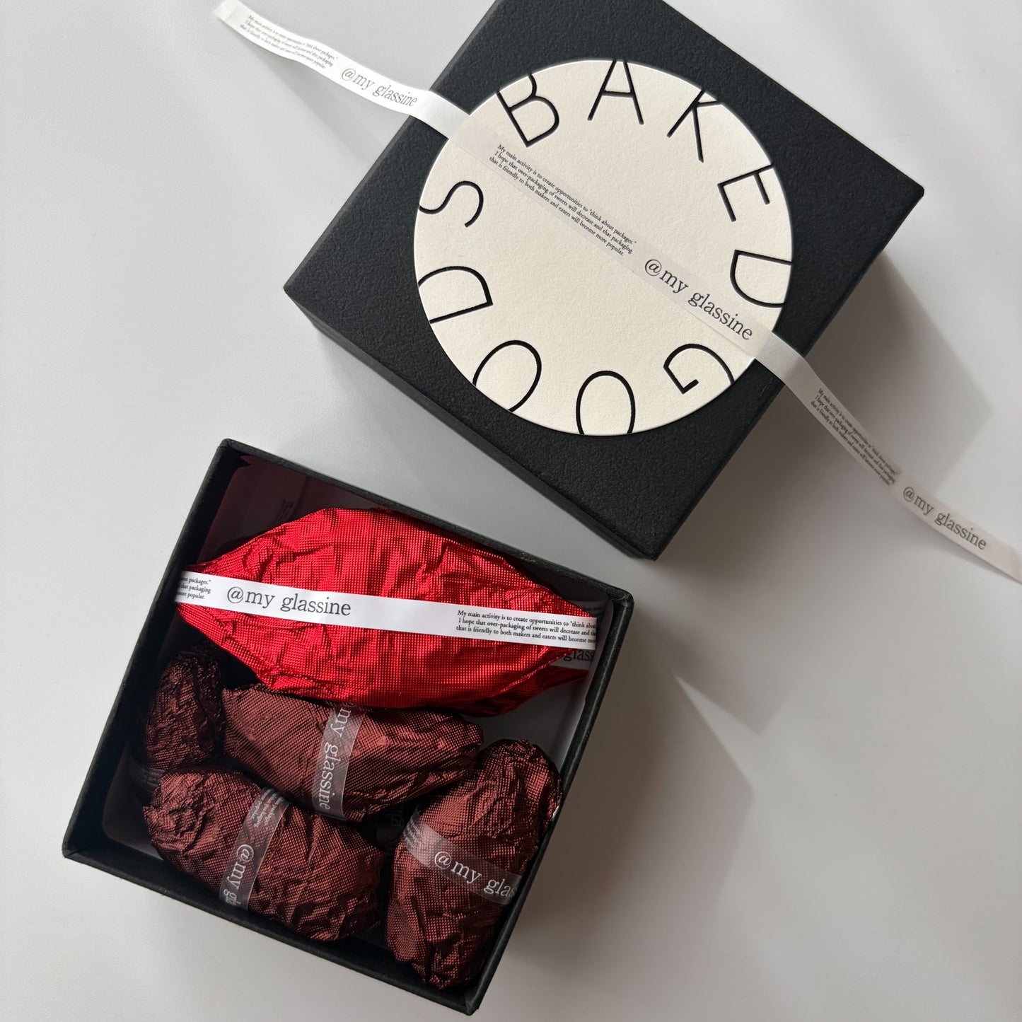 リバーシブルタグ兼台紙