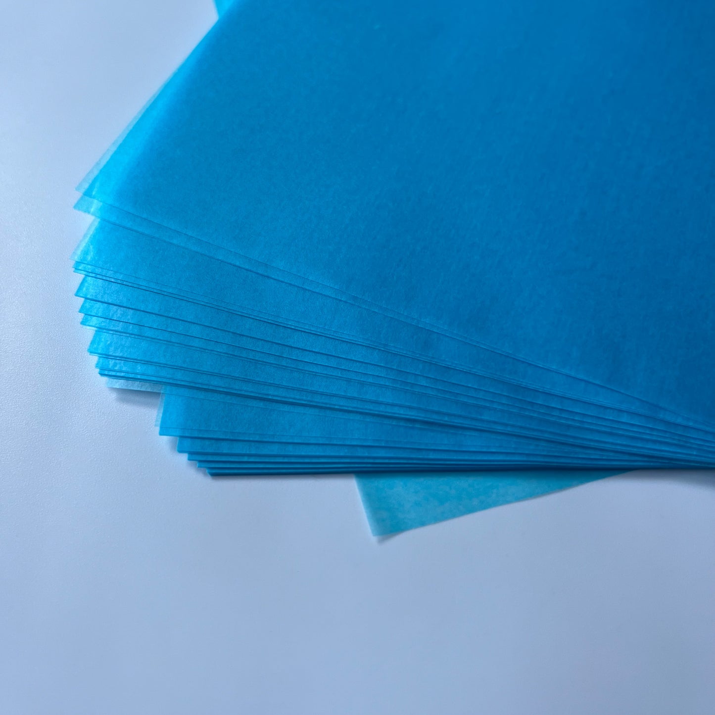 カラーワックスペーパー15角＜Blue＞