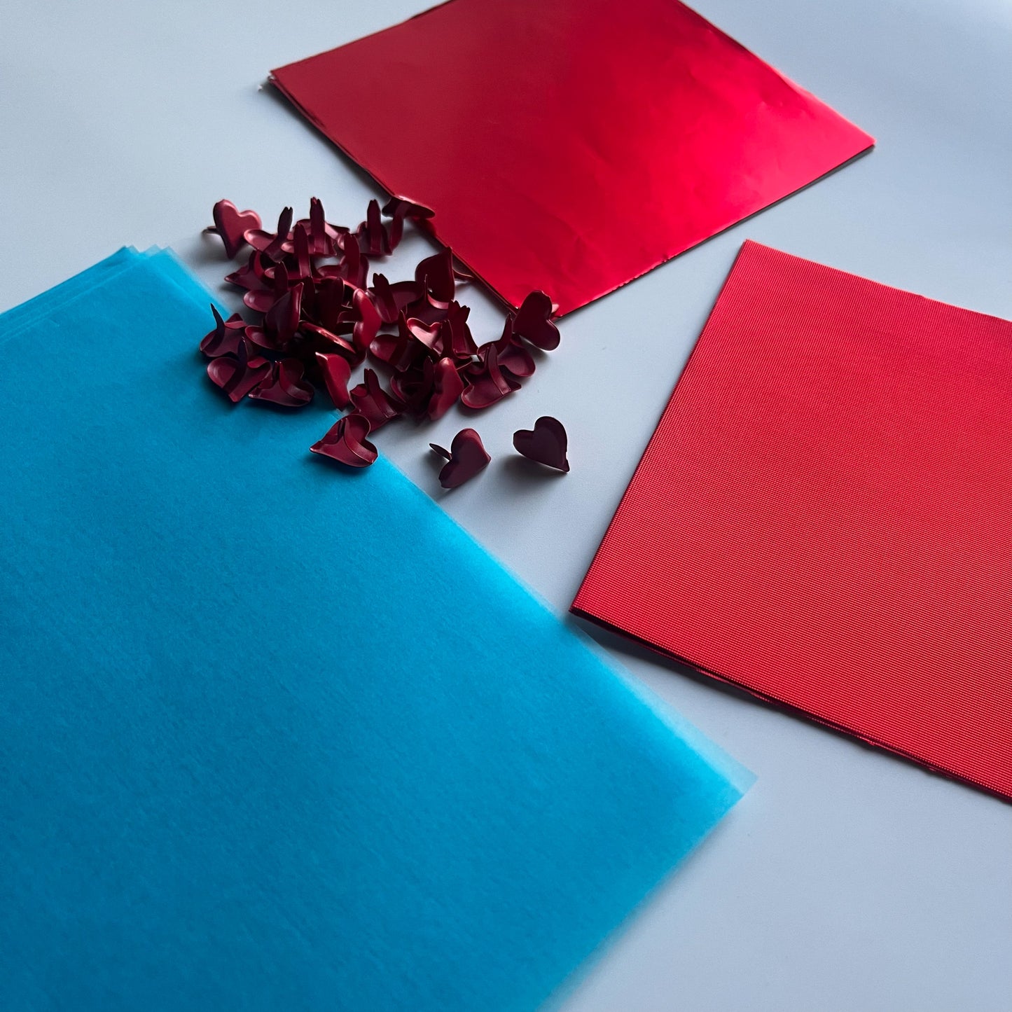 カラーワックスペーパー15角＜Blue＞