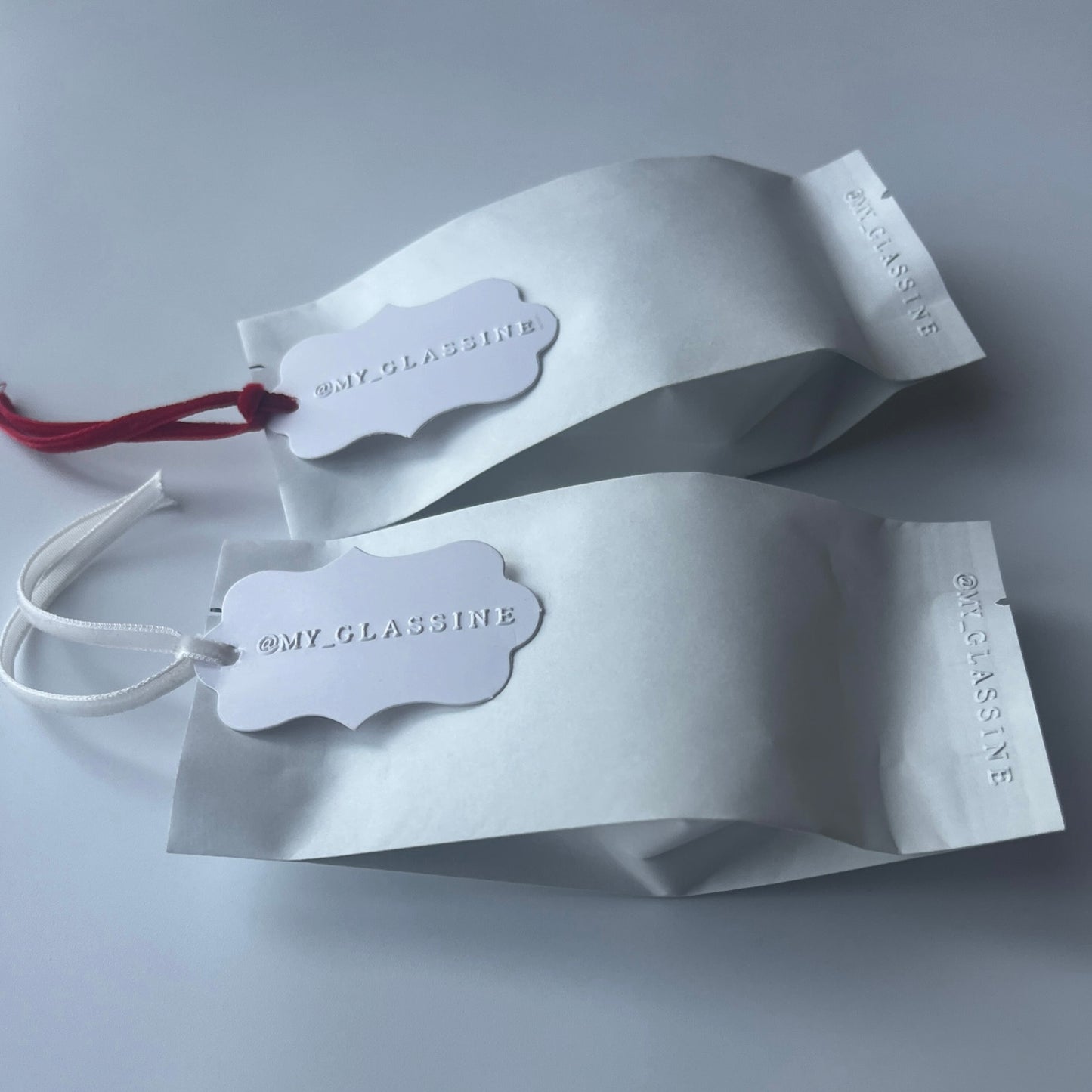 アルミ蒸着袋　マットホワイト