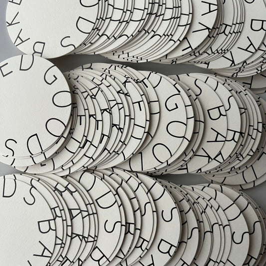 リバーシブルタグ兼台紙