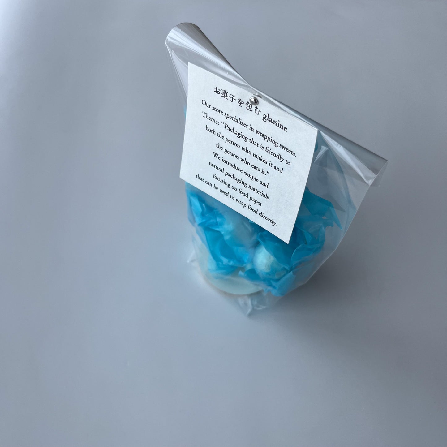 カラーワックスペーパー15角＜Blue＞