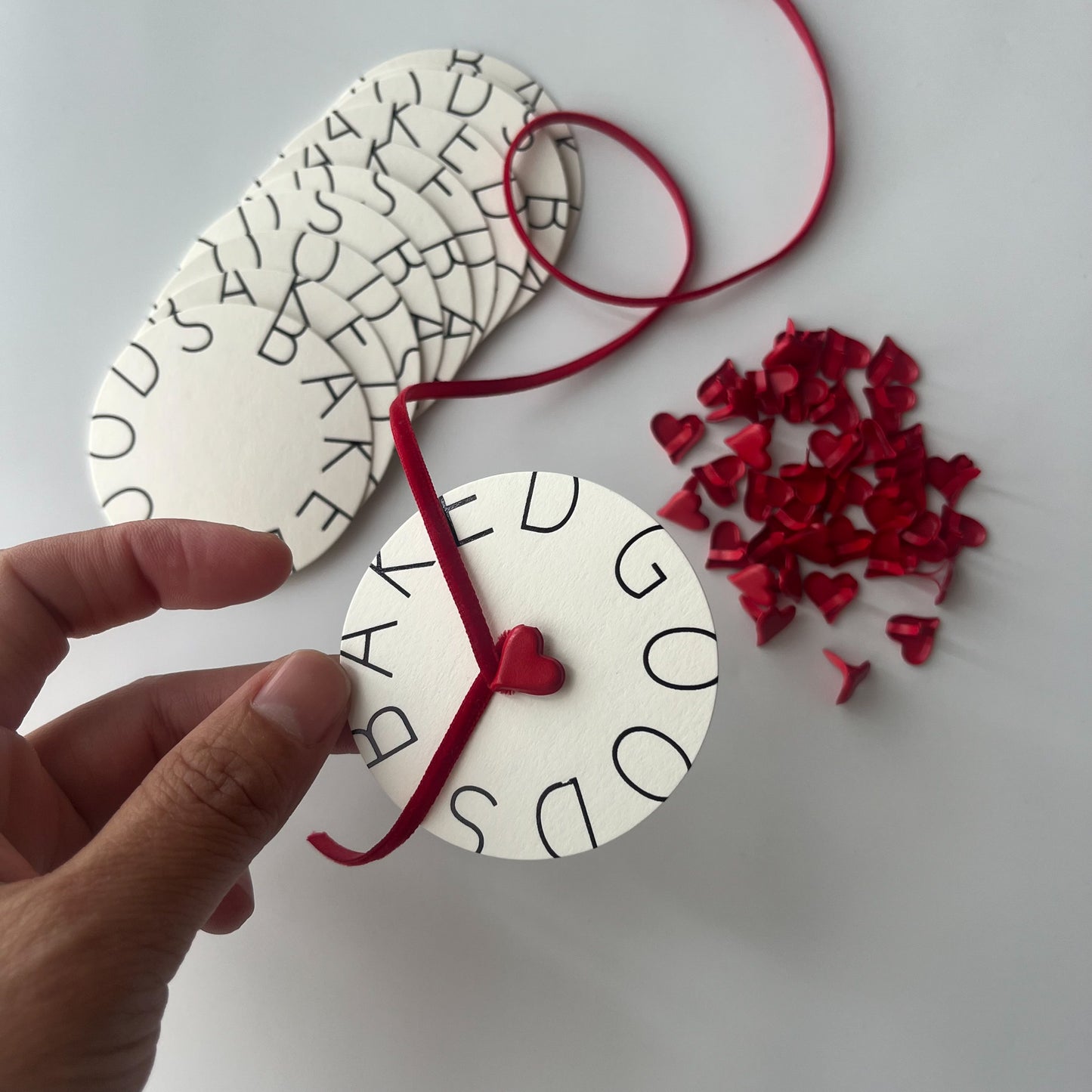 リバーシブルタグ兼台紙