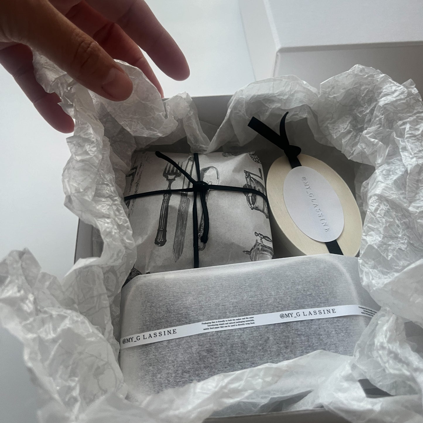 ポプラ木箱ミニ＜oval＞