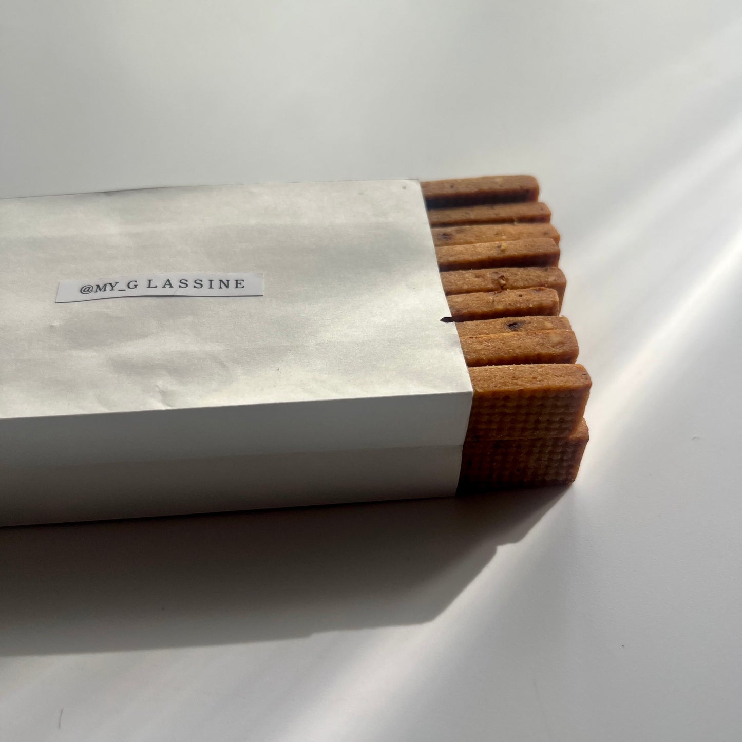 アルミ蒸着袋　マットホワイト