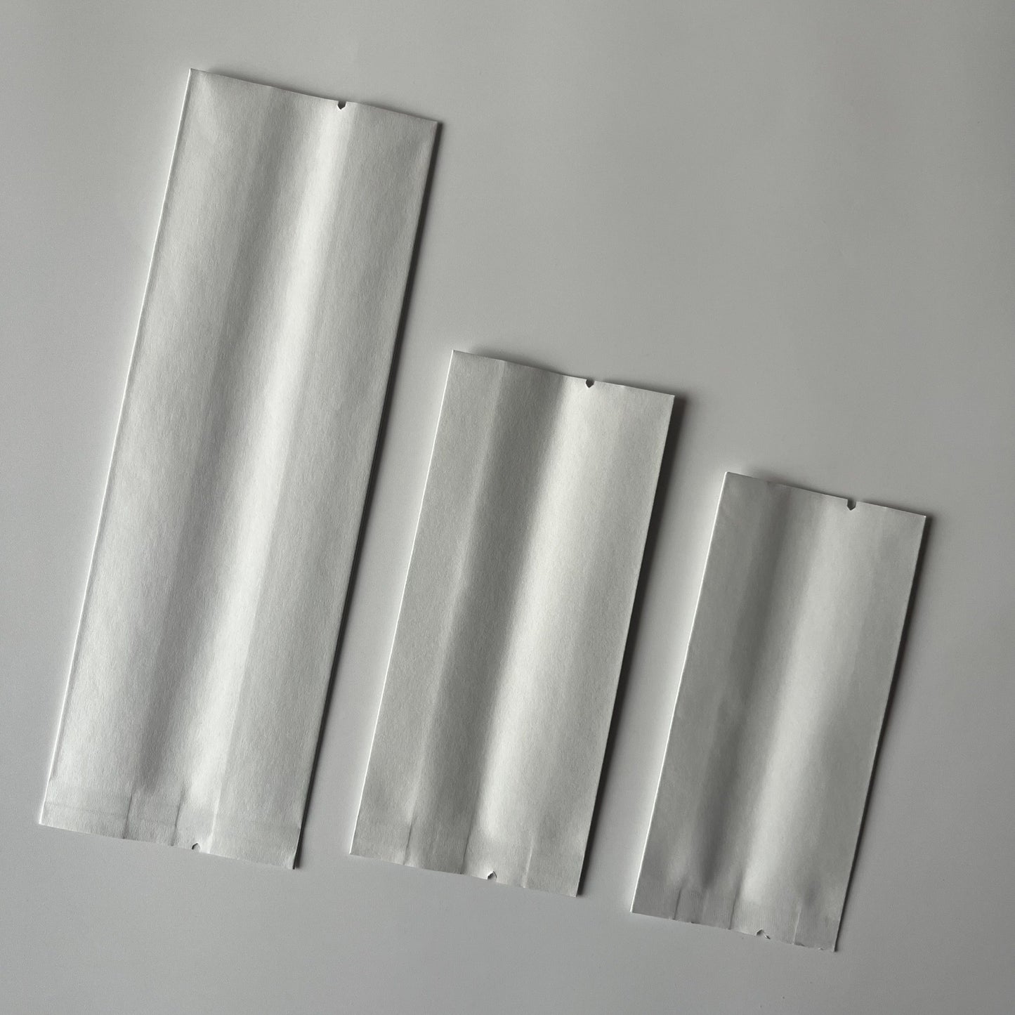 アルミ蒸着袋　マットホワイト