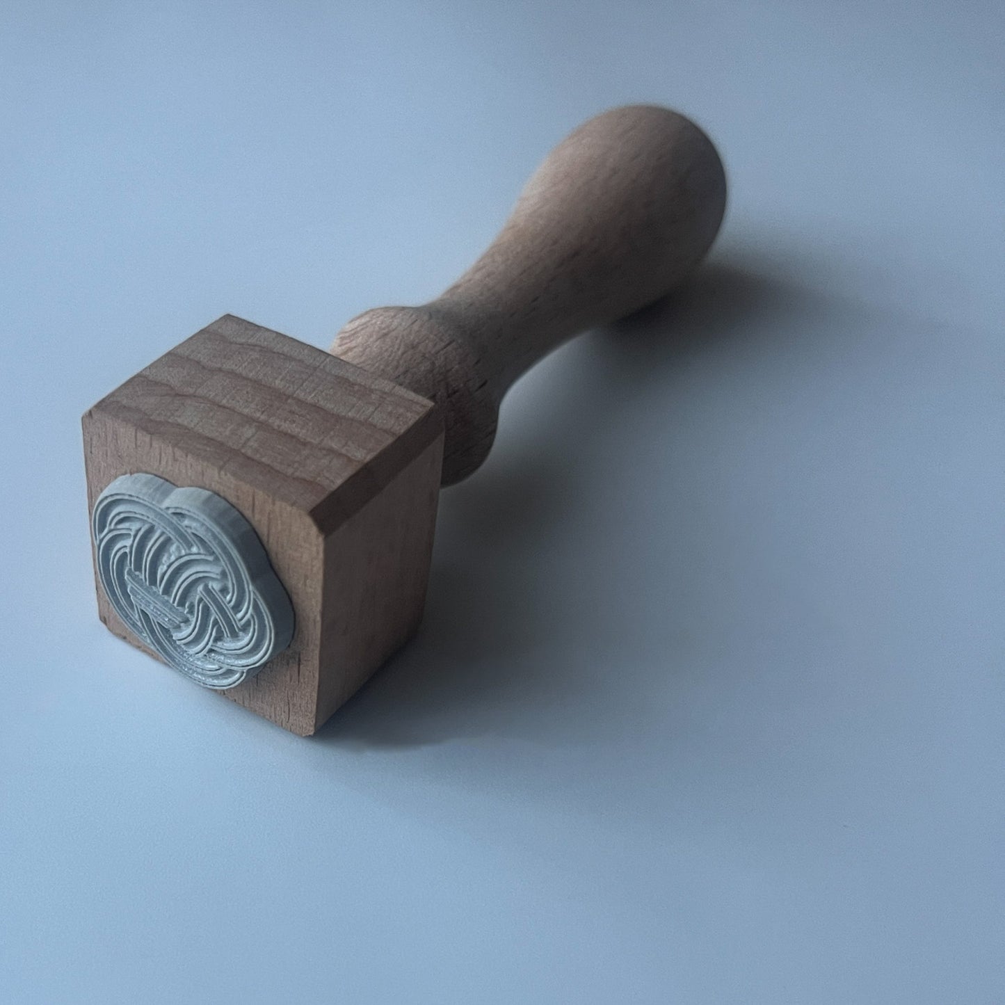 梅結び 木製スタンプ