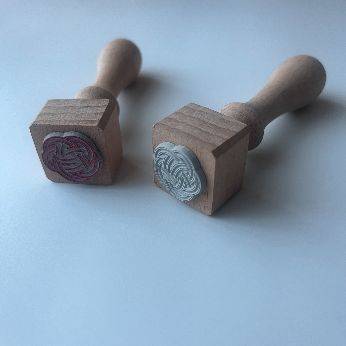 梅結び 木製スタンプ