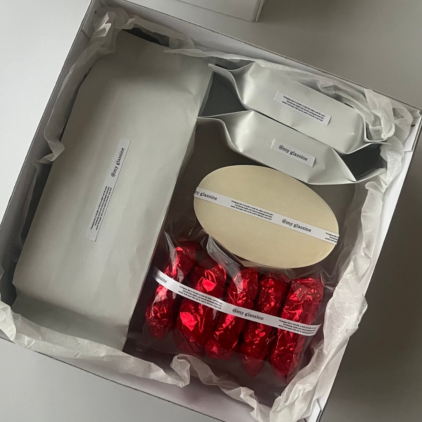 ポプラ木箱ミニ＜oval＞