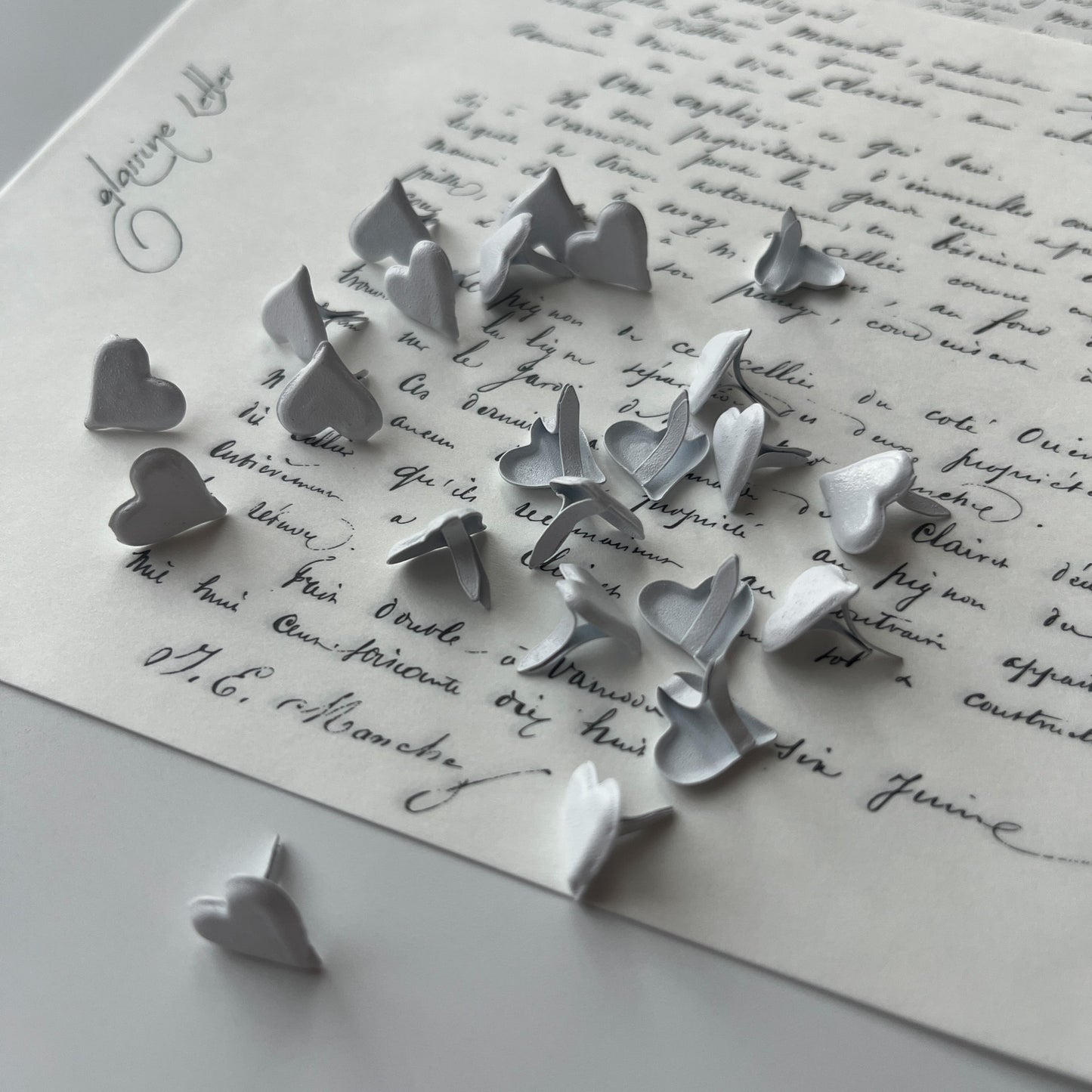 割りピン　ハート型　