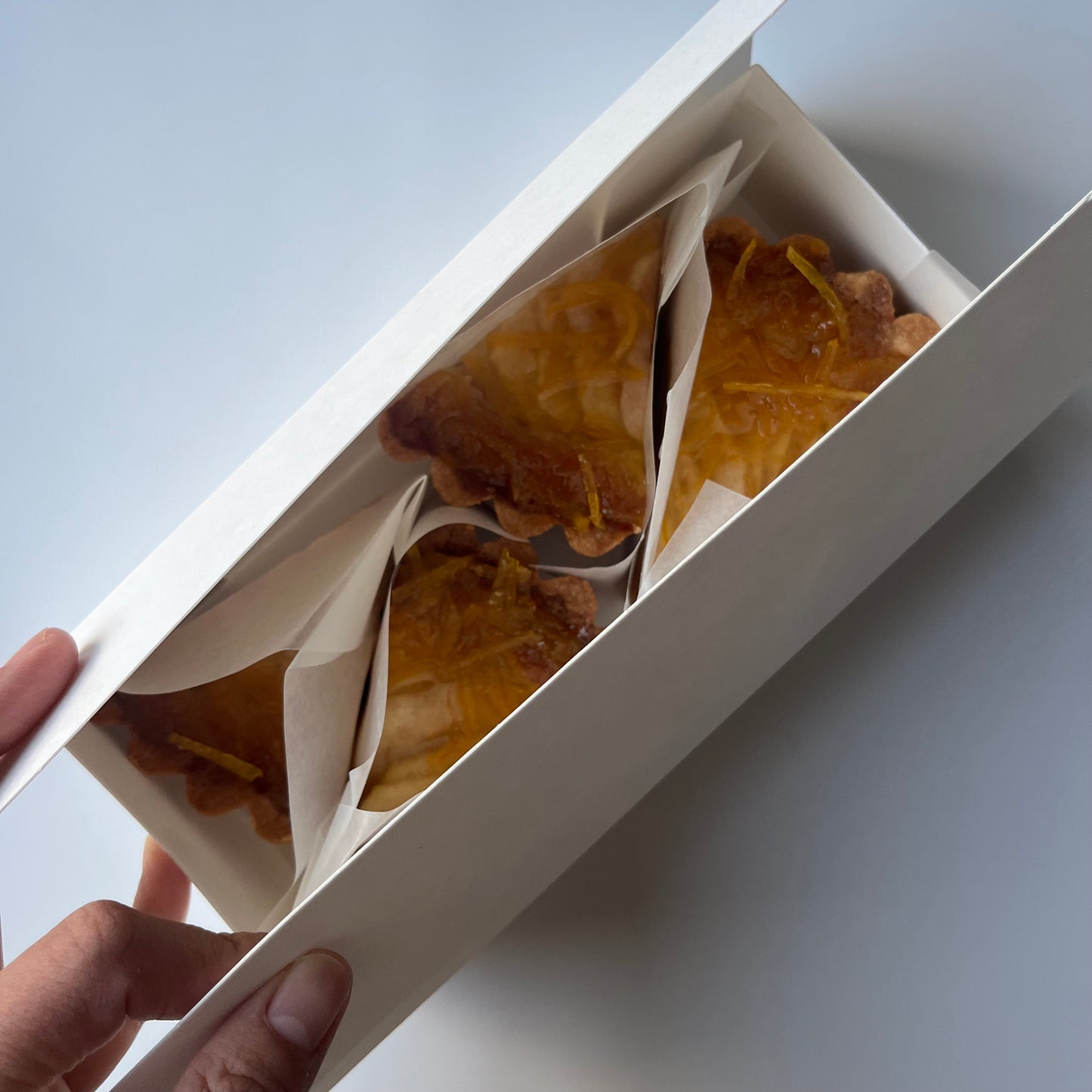 カップ（紙製スクエア型）＆箱SET