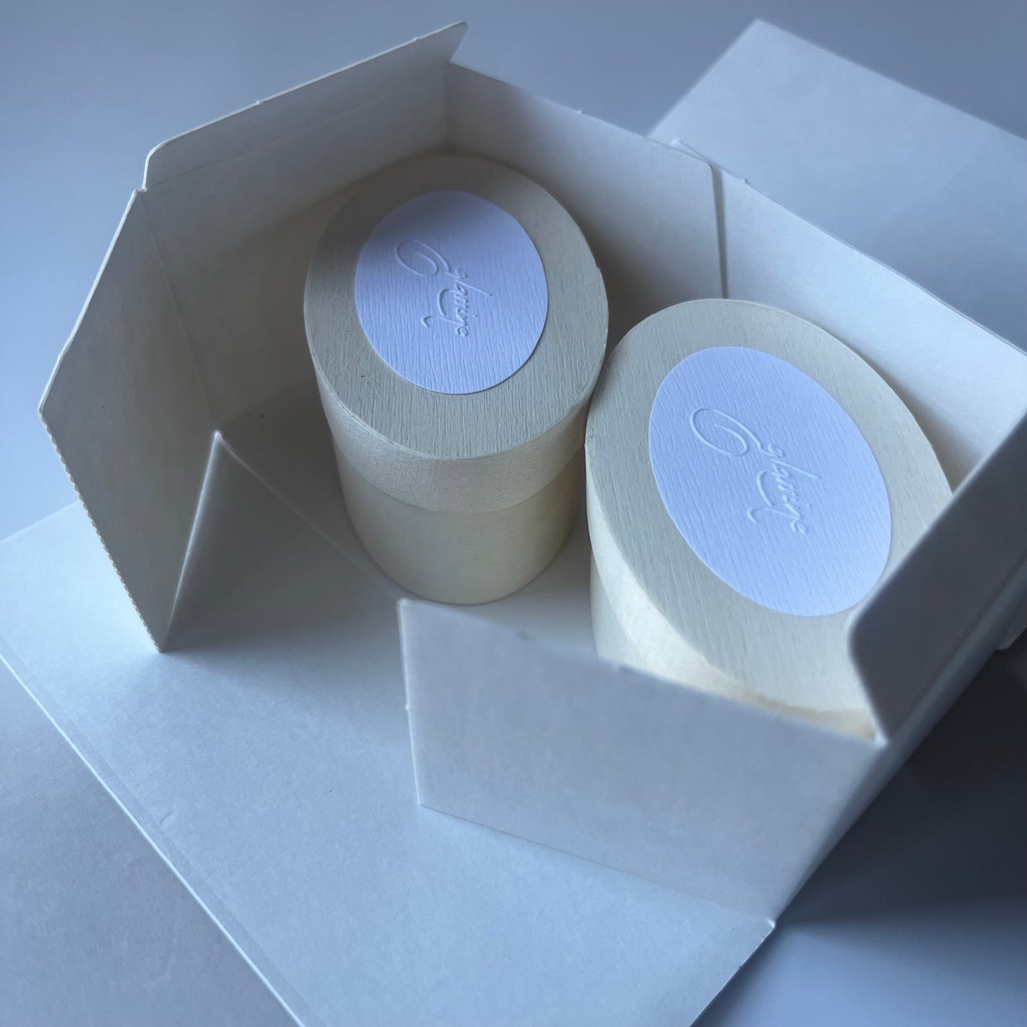 ポプラ木箱ミニ＜oval＞